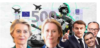 VON DER LEYEN KALLAS MERZ MACRON SÁNCHEZ