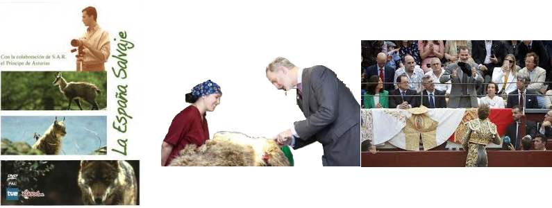 FELIPE DE BORBÓN, AMANTE DE SEGÚN QUÉ ANIMALES