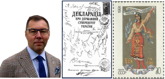 OLEKSIY MAKEIEV, EMBAJADOR DE UCRANIA EN BERLÍN Y LA DECLARACIÓN DE SOBERANÍA DE UCRANIA, BASE DEL ACUERDO DE SEPARACIÓN DE LA FEDERACIÓN RUSA, QUE  CONTEMPLABA LA NEUTRALIDAD DEL PAÍS, AUNQUE LUEGO NO LA INCLUYERAN EN LA CONSTITUCIÓN