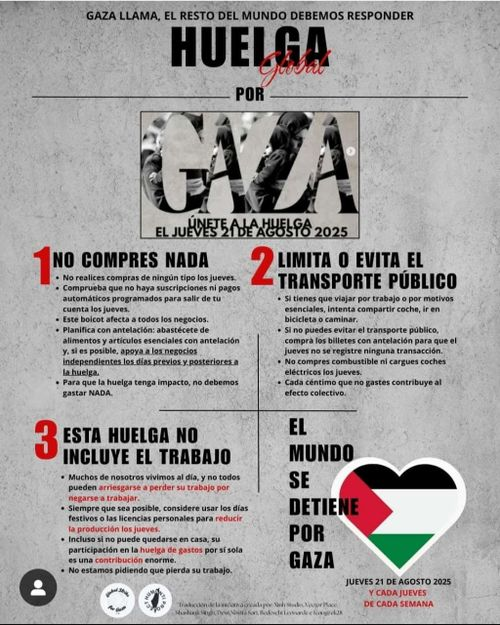 HUELGA GAZA