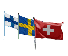FINLANDIA SUECIA SUIZA