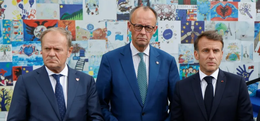 TUSK, MERZ Y MACRÓN EN MOLDAVIA swissinfo.ch