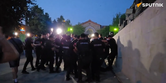 MOLDAVIA: LA POLICIA DESMANTELA UN CAMPAMENTO DE LA OPOSICIÓN, AGOSTO 2025