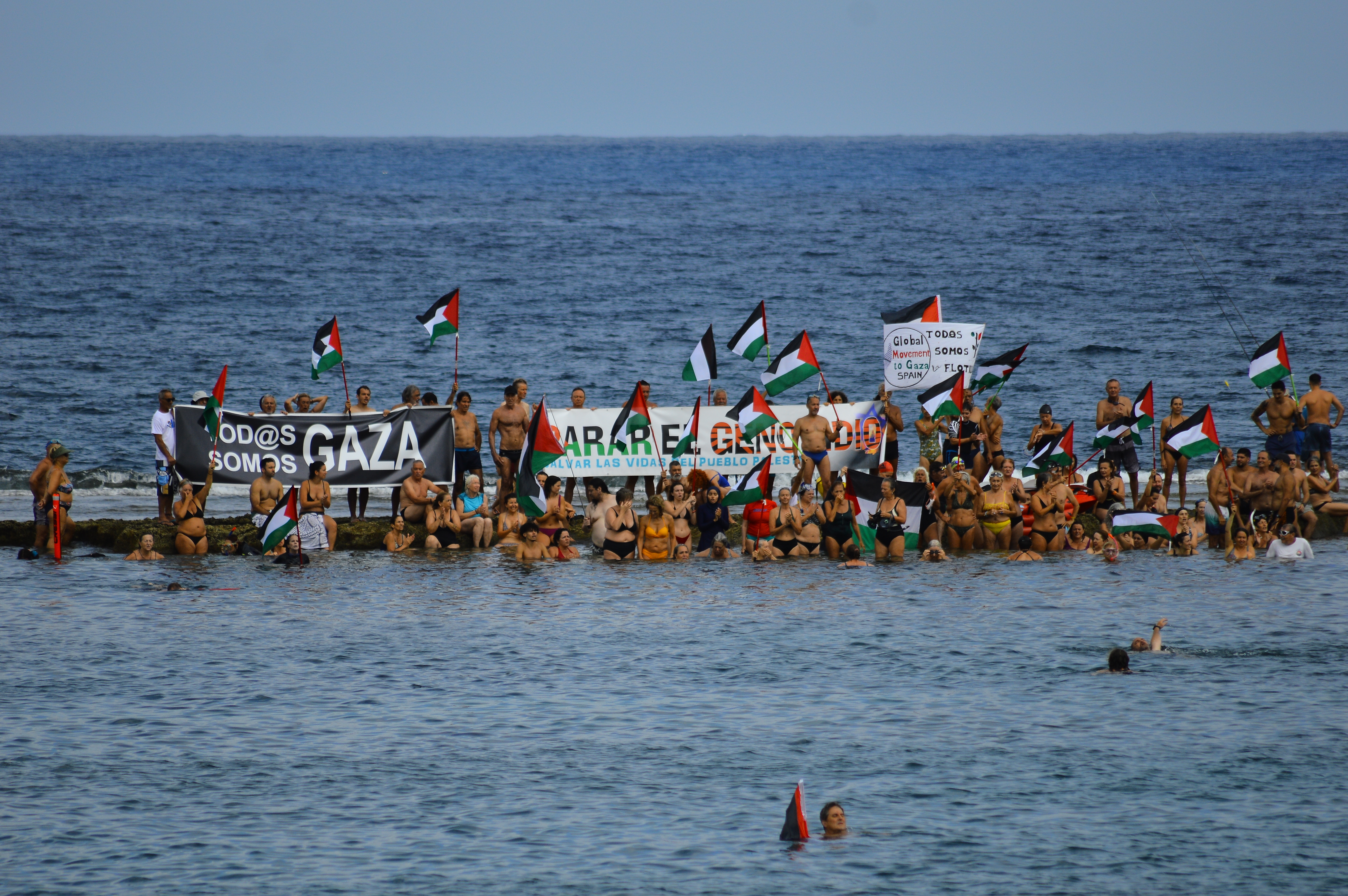 MÓJATE POR GAZA 24 08 2025 LAS CANTERAS - FOTO VÍCTOR CABRERA