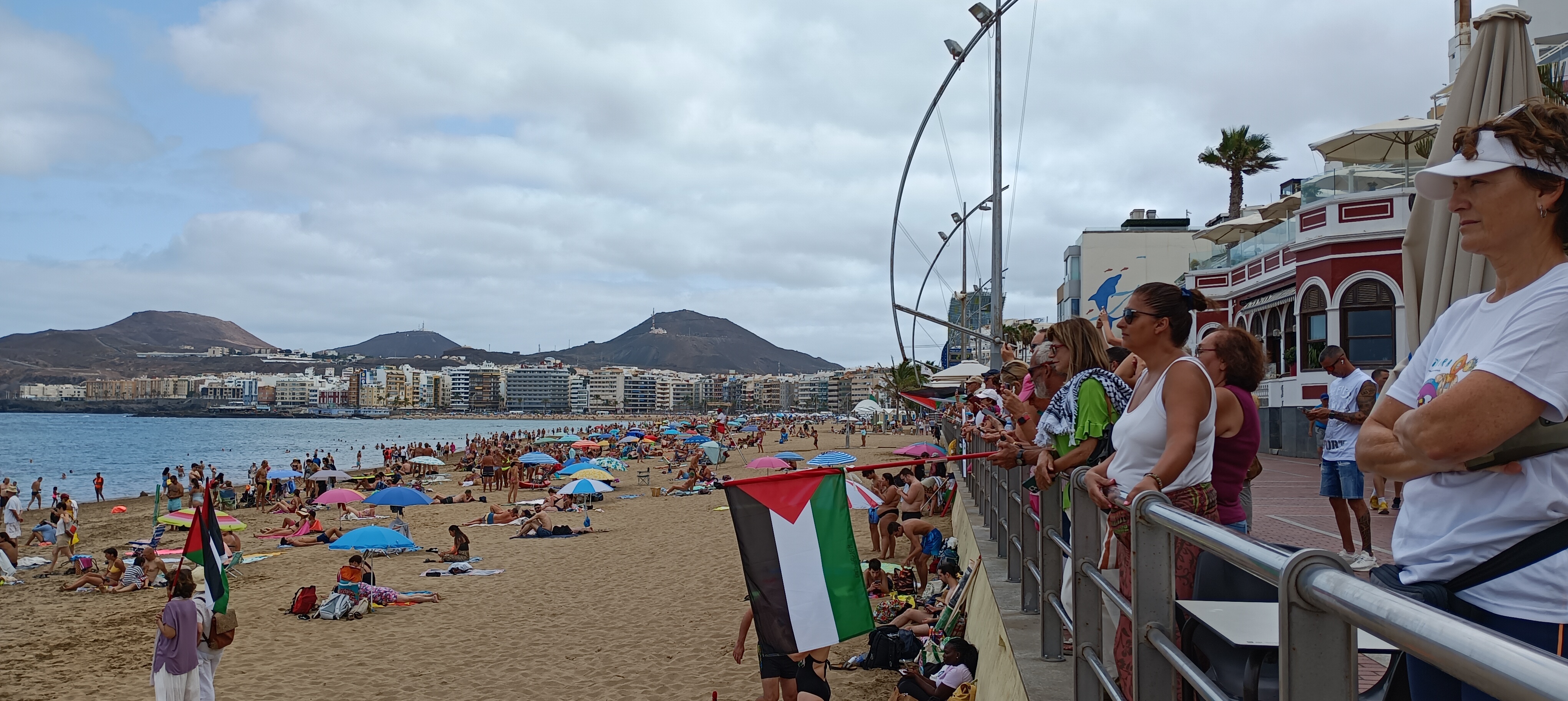 MÓJATE POR GAZA 24 08 2025 LAS CANTERAS - FOTO VÍCTOR CABRERA