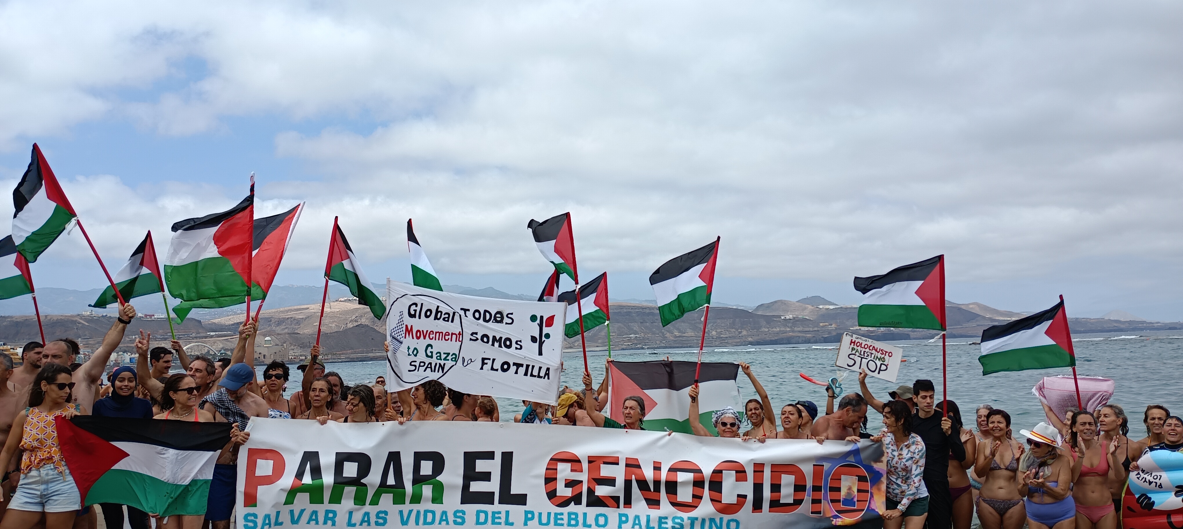 MÓJATE POR GAZA 24 08 2025 LAS CANTERAS - FOTO VÍCTOR CABRERA