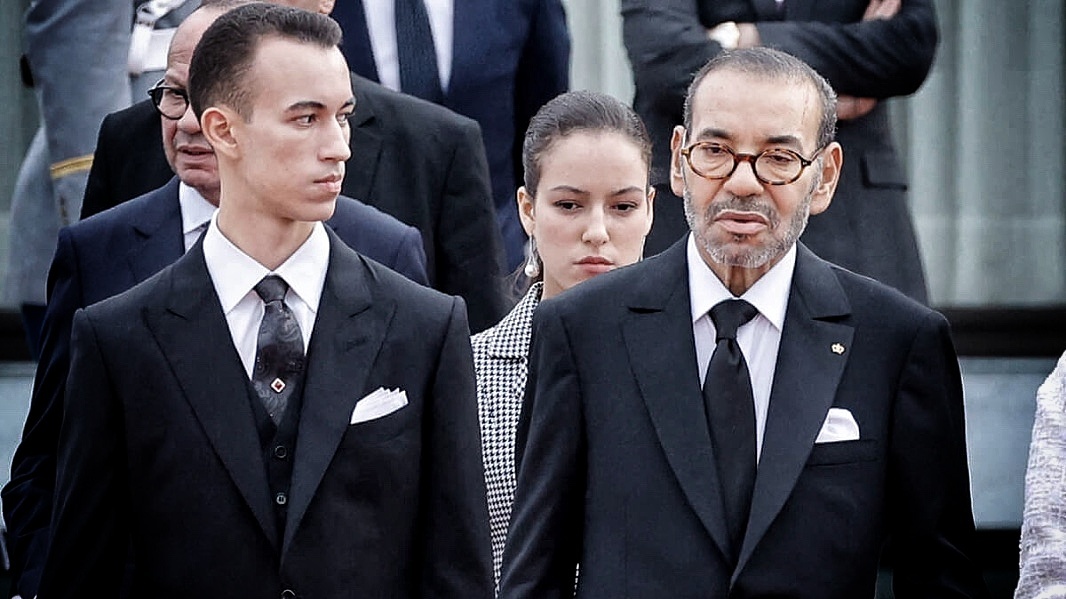 MOHAMED VI Y EL HEREDERO MOULAY HASSAN