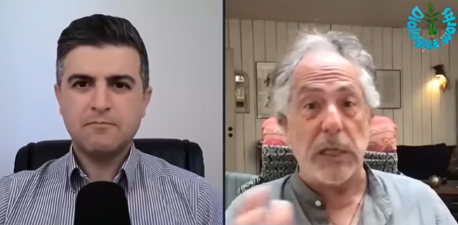 PEPE ESCOBAR CON NIMA ALKHORSHID