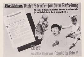AFICHE DE UNA EXPOSICIÓN NAZI SOBRE EUGENESIA Calvin College, German Propaganda Archive