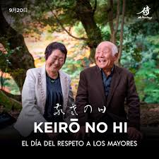 JAPÓN EL TERCER LUNES DE SEPTIEMBRE, ESTE AÑO, EL 15, SE CELEBRA EL DÍA DEL RESPETO A LOS MAYORES