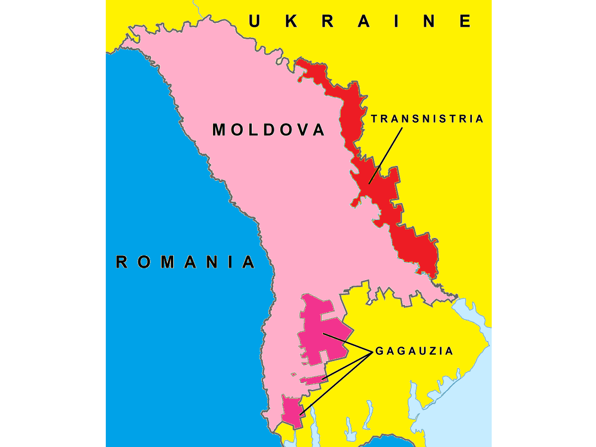 GAGAUZIA Y TRANSNISTRIA, TERRITORIOS INDEPENDIENTES DE FACTO, PROCLIVES A RUSIA