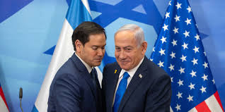 MARCO RUBIO APOYANDO AL GENOCIDA