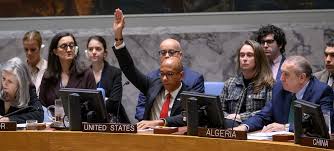 GAZA ESTADOS UNIDOS VETA SISTEMÁTICAMENTE EN LA ONU TODAS LAS PROPUESTAS DE ALTO EL FUEGO
