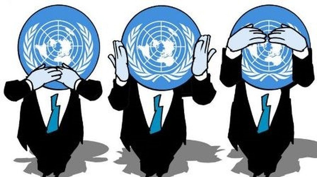 MUCHAS VECES LA ONU NO VE, NO OYE, NO HABLA...
