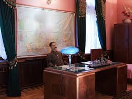Estudio en la dacha de Stalin en Sochi.