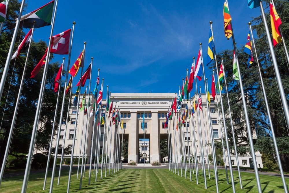 Sede de las Naciones Unidas en Ginebra, Suiza, donde funciona el Consejo de Derechos Humanos. Foto Gobierno suizo