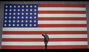 GEORGE SCOTT, COMO PATTON EN EL CELEBÉRRIMO FOTOGRAMA DE LA PELÍCULA