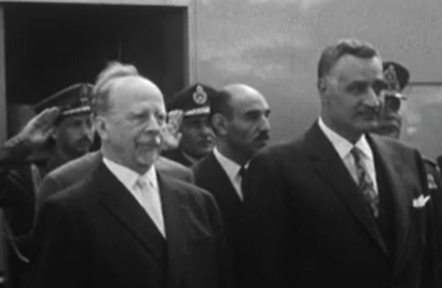 ULBRITCH CON NASSER EL CAIRO 1965