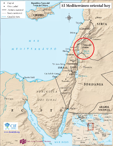 ISRAEL ALTOS DEL GOLÁN