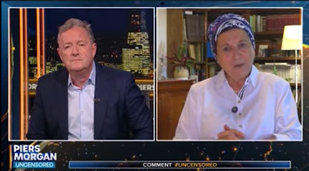 PIERS MORGAN CON DANIELA WEISS