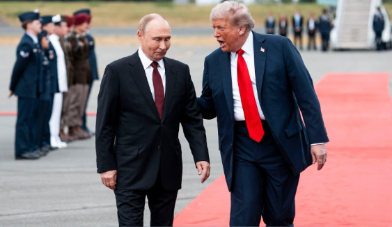 TRUMP ZELENSKI EN ALASKA