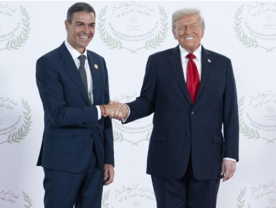 TRUMP SÁNCHEZ EN EGIPTO
