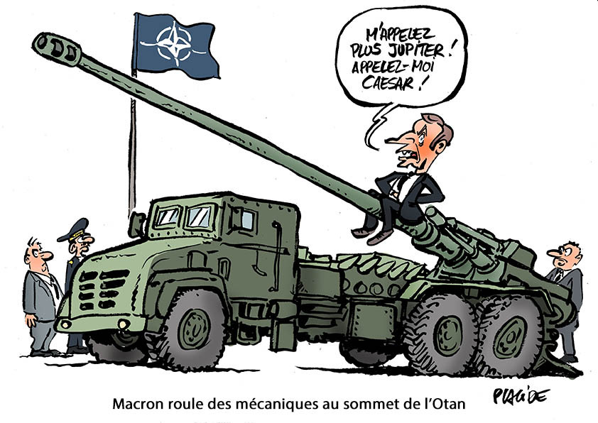 PLACIDE EN LE PLACIDE DICE MACRON "NO ME LLAMEN JÚPITER, LLAMENME CÉSAR"