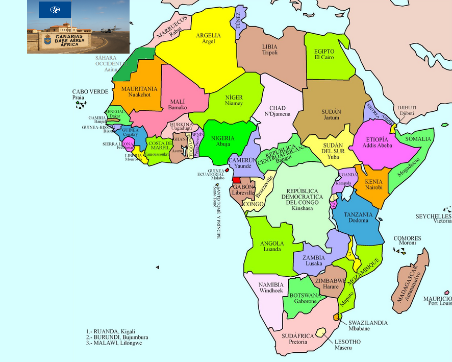 CANARIAS, LA BASE AÉREA DE LA AMENAZA DE OCCIDENTE SOBRE ÁFRICA