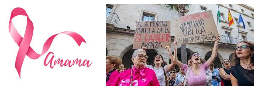 LAS MUJERES ANDALUZAS PROTESTAN POR EL DESASTRE DE LAS MAMOGRAFÍAS