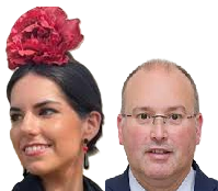 PEPA MILLÁN Y MIGUEL TELLADO, PROTAVOCES DE VOX Y PP