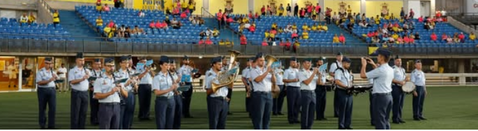 BANDA MILITAR ESTADIO DE GRAN CANARIA