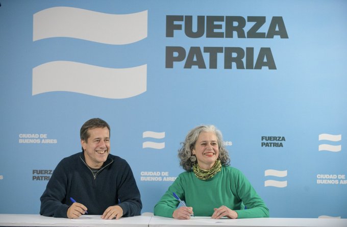 MARIANO RECALDE ANA ARIAS FUERZA PATRIA
