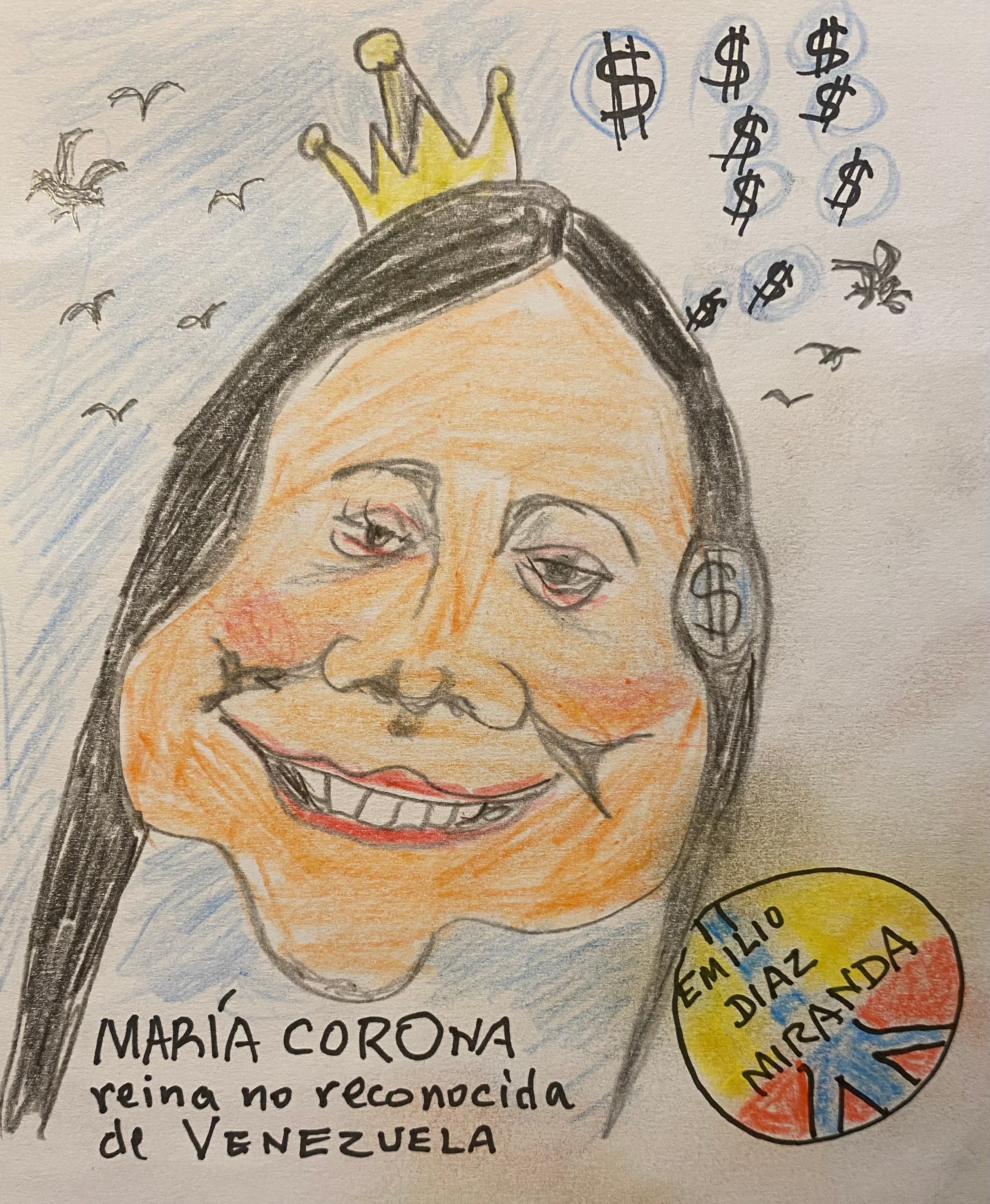 MARIA CORONA  reina no reconocida 