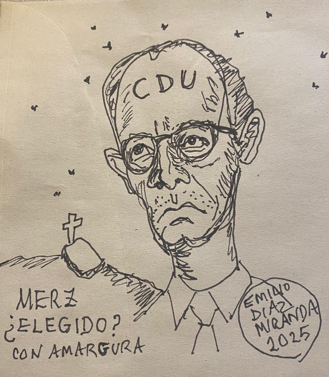 Merz ¿elegido_ con amargura