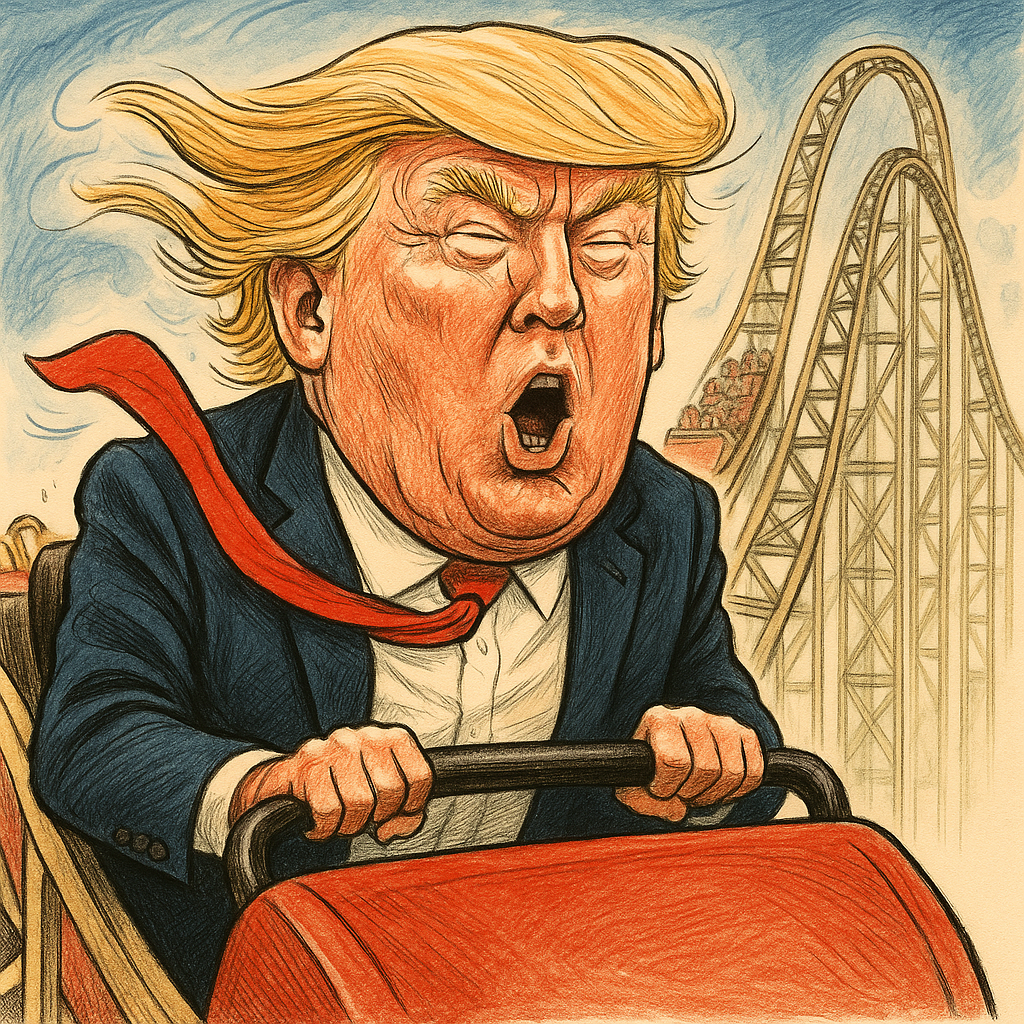 TRUMP EN LA MONTAÑA RUSA DE SU ALOCADA ESTRATEGIA ChatGPT