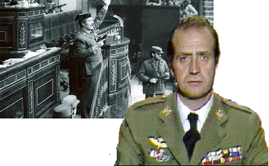 JUAN CARLOS Y EL 23 F, CON TODA PROBABILIDAD, MUCHO QUE VER