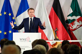 MACRON PREMIO PAZ WESTFALIA 2024