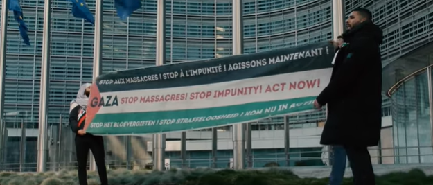 GAZA MOVEMOS EUROPA BRUSELAS NOV 2025