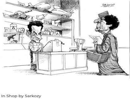 Gadafi compra en la tienda de Sarkozy - Petar Pismestrovic, Kleine Zeitung