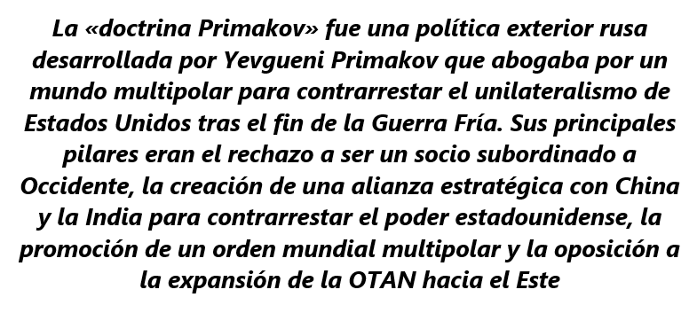 DOCTRINA PRIMAKOV