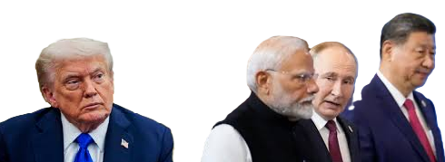TRUMP MODI PUTIN XI