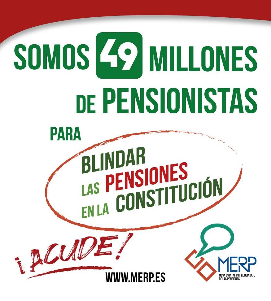 MERP, somos 49 millones de pensionistas