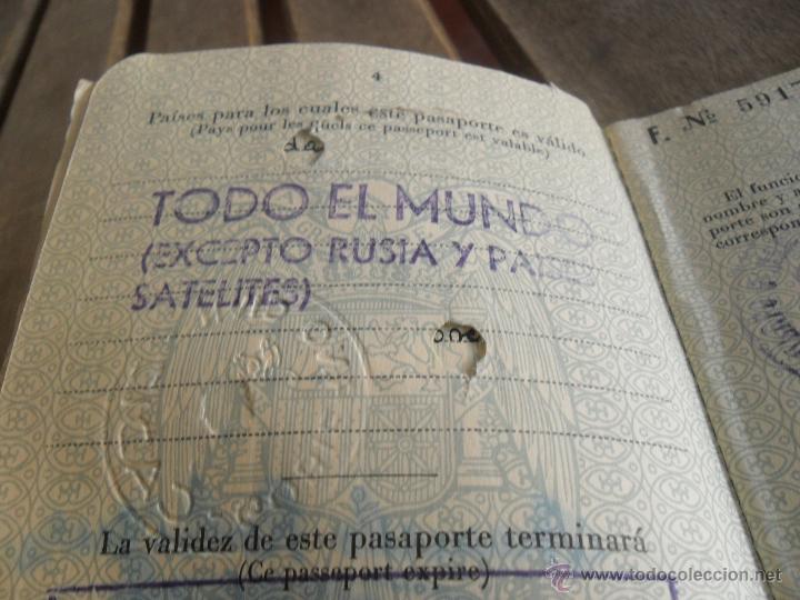 "EXCEPTO RUSIA Y PAÍSES SATÉLITES" PUNTUALIZACIÓN EN LOS PASAPORTES FRANQUISTAS - HÉCTOR MARAVALL