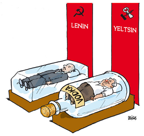 YELTSIN, SEGÚN FREDERICK DELIGNE, 2007 - AOL