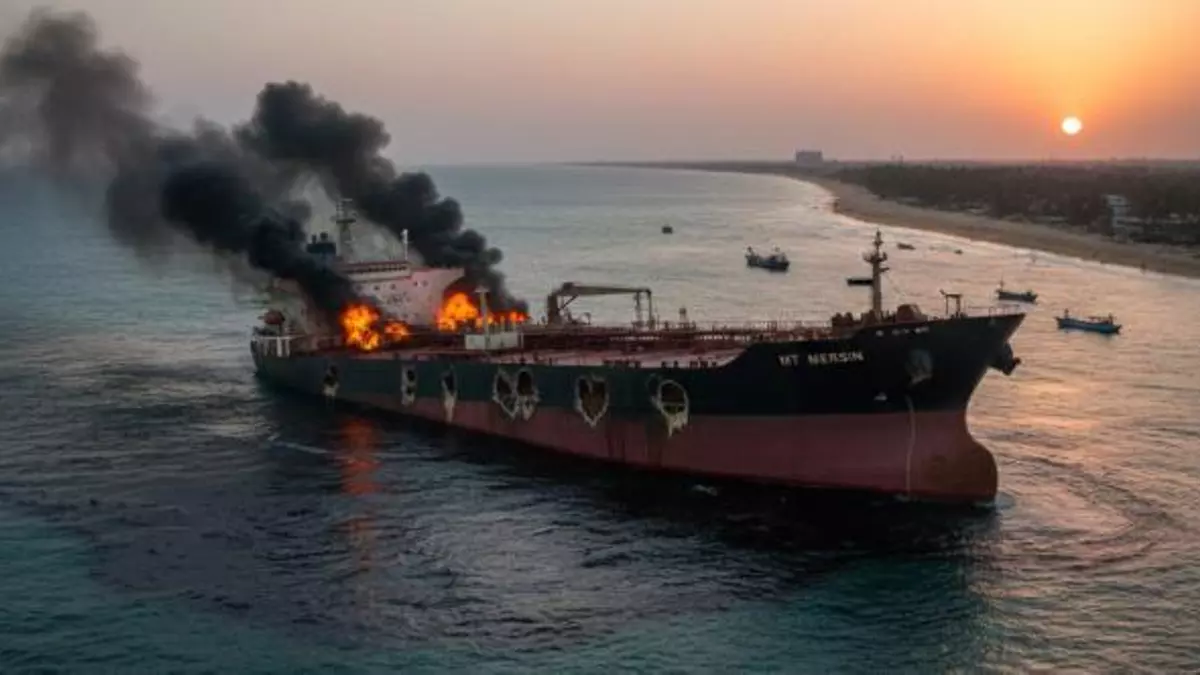 MT MERSIN ATACADO FRENTE A SENEGAL