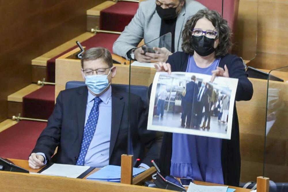 Oltra en las Corts 2022