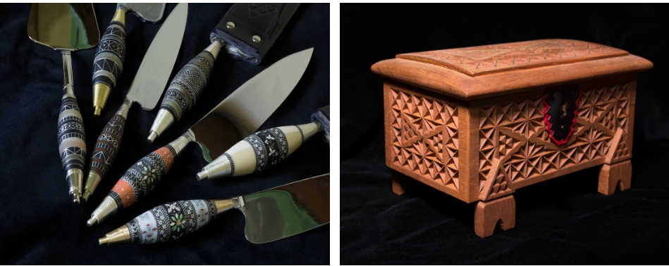 ARTESANÍA EN GUÍA: EL "NAIFE", CUCHILLO CANARIO Y "EL PICADILLO", TALLA EN MADERA