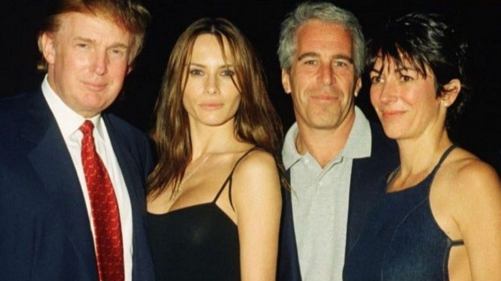 LOS TRUMP CON EPSTEIN Y GHISLAINE MAXWELL