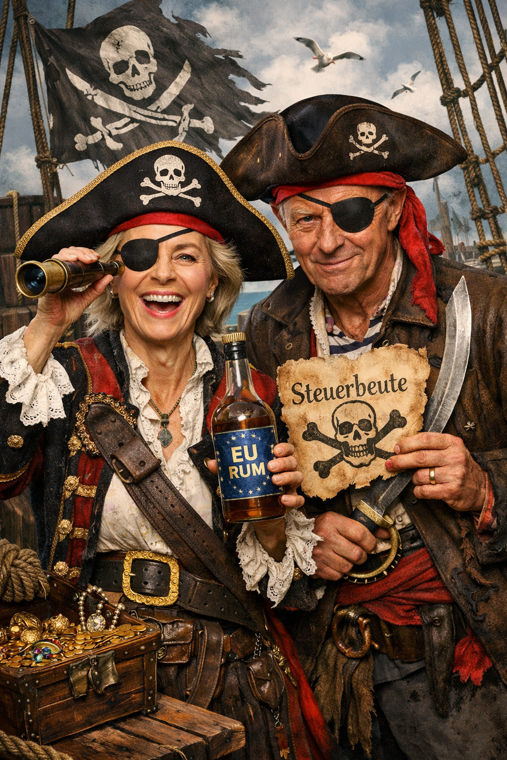 PIRATAS VON DER LEYEN MERZ - ChatGPT