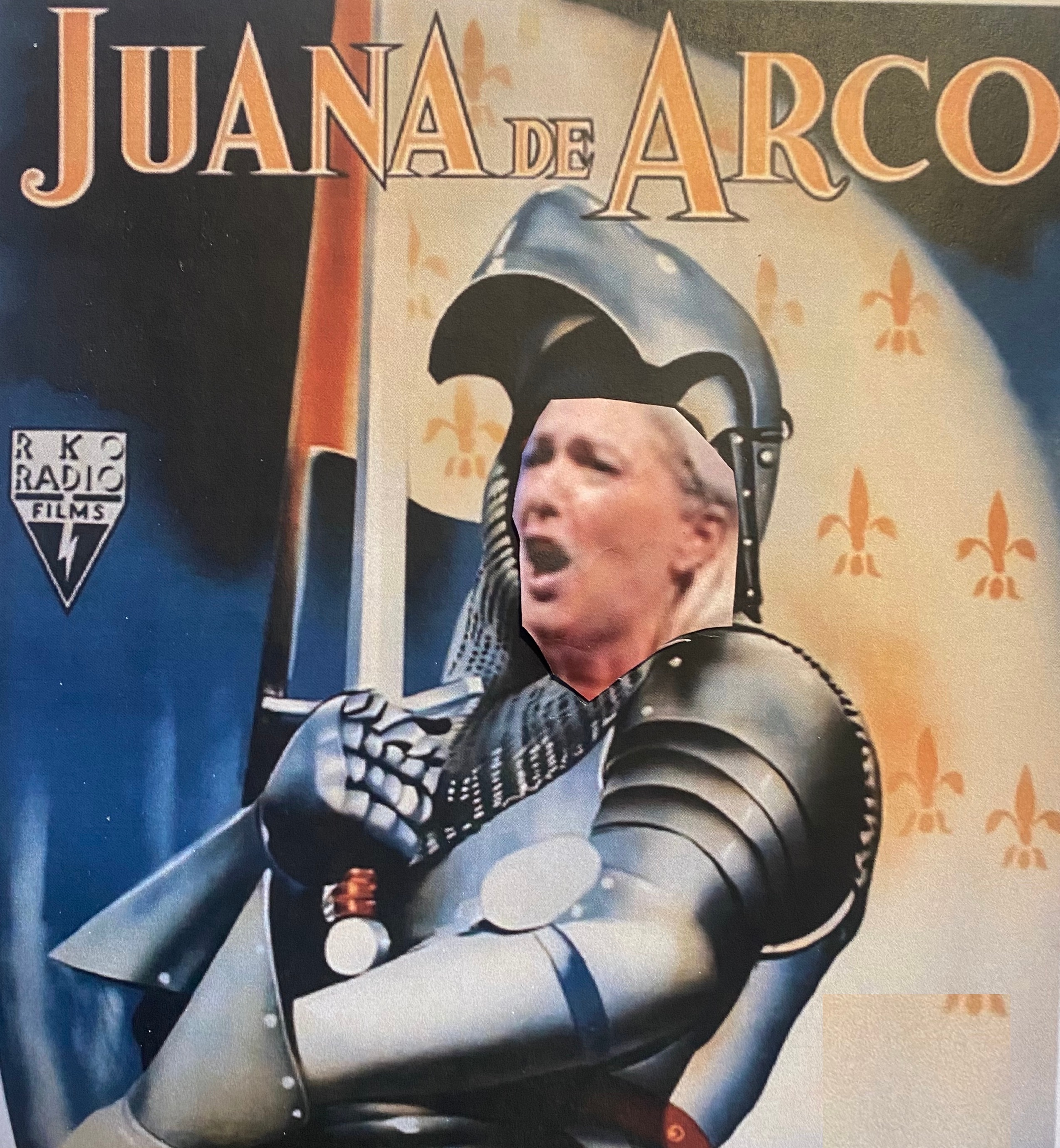 Marine Le Pen Santa Juana de Arco sXXI